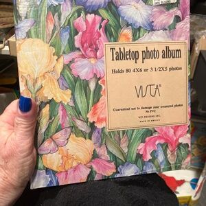 Beautiful table top photo album.